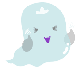 Japanese obake sticker #7384098