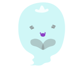 Japanese obake sticker #7384100