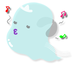 Japanese obake sticker #7384107