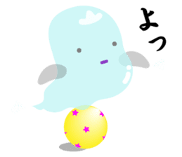 Japanese obake sticker #7384108