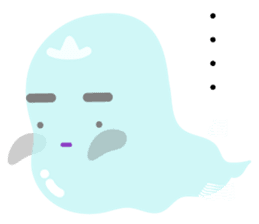 Japanese obake sticker #7384111