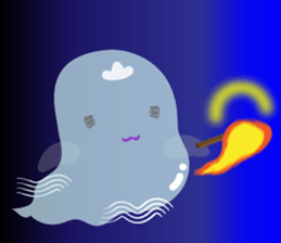 Japanese obake sticker #7384116