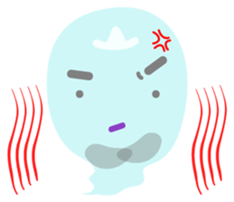 Japanese obake sticker #7384118