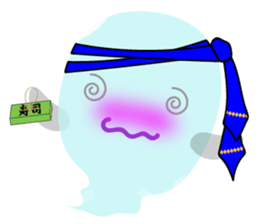 Japanese obake sticker #7384121