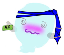 Japanese obake sticker #7384121