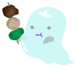 Japanese obake sticker #7384122