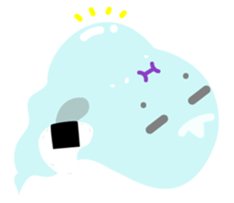 Japanese obake sticker #7384123