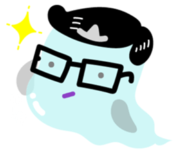 Japanese obake sticker #7384124