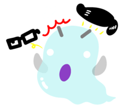 Japanese obake sticker #7384125