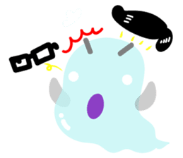 Japanese obake sticker #7384125