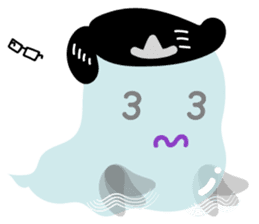 Japanese obake sticker #7384126