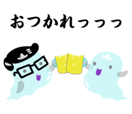 Japanese obake sticker #7384129