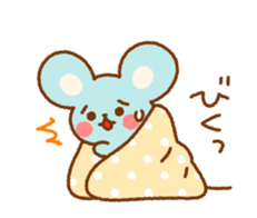 Timid mouse sticker #7384139