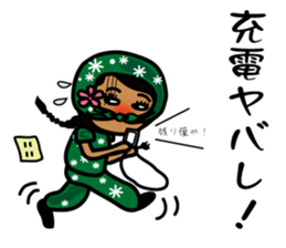 hanohano Loco girl 2 sticker #7384580