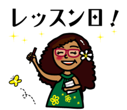 hanohano Loco girl 2 sticker #7384608