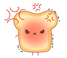 Happy Toast sticker #7384661