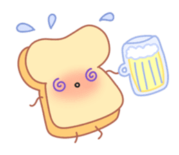 Happy Toast sticker #7384663