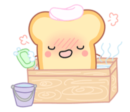 Happy Toast sticker #7384670