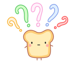 Happy Toast sticker #7384675