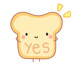 Happy Toast sticker #7384685