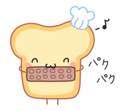 Happy Toast sticker #7384688