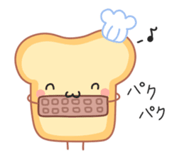 Happy Toast sticker #7384688