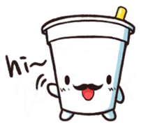 Hand Cup  funny stickers sticker #7384773