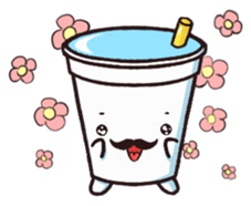 Hand Cup  funny stickers sticker #7384775
