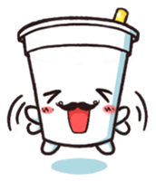 Hand Cup  funny stickers sticker #7384781