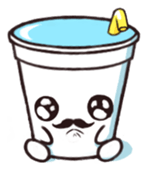 Hand Cup  funny stickers sticker #7384785