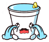 Hand Cup  funny stickers sticker #7384787