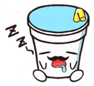 Hand Cup  funny stickers sticker #7384792