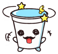 Hand Cup  funny stickers sticker #7384793