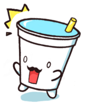 Hand Cup  funny stickers sticker #7384796