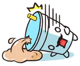 Hand Cup  funny stickers sticker #7384797