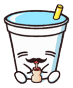 Hand Cup  funny stickers sticker #7384799