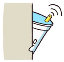 Hand Cup  funny stickers sticker #7384802