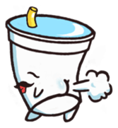 Hand Cup  funny stickers sticker #7384806