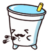 Hand Cup  funny stickers sticker #7384807