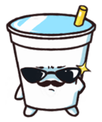 Hand Cup  funny stickers sticker #7384808