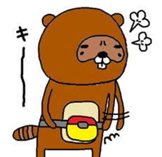 Waist pouch de popongapon sticker #7385065