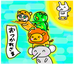 Adventures of costume?chan sticker #7385424