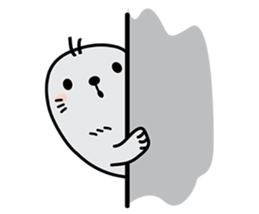 Popo seal sticker #7385495