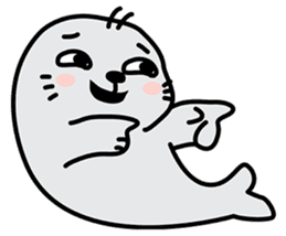 Popo seal sticker #7385497