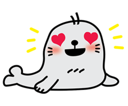 Popo seal sticker #7385499