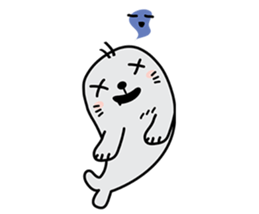 Popo seal sticker #7385500