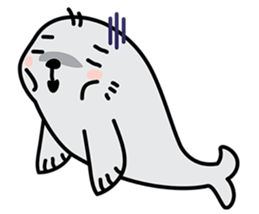 Popo seal sticker #7385506