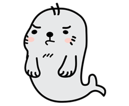 Popo seal sticker #7385508