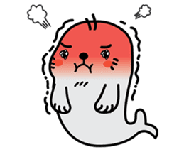 Popo seal sticker #7385509