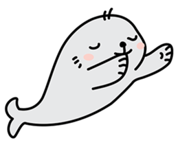 Popo seal sticker #7385513